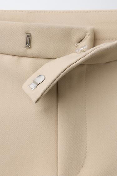 FLARE SUIT TROUSERS - Beige by Zara - Image 2