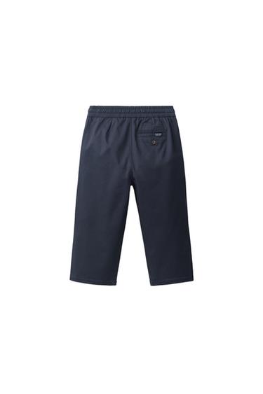 JOGGER CHINO PANTS — Navy blue 2