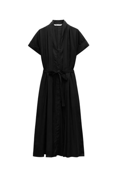 ZW COLLECTION SHIRT DRESS WITH BELT