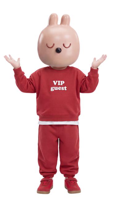 TEXT SWEATSHIRT AND JOGGERS SET - Mid-red by Zara