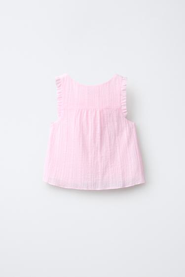 TOP STRUCTURÉ - Rose de Zara - Image 1