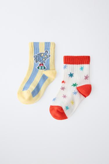 3-PACK OF SHORT CIRCUS SOCKS - Multicoloured by Zara - Image 3