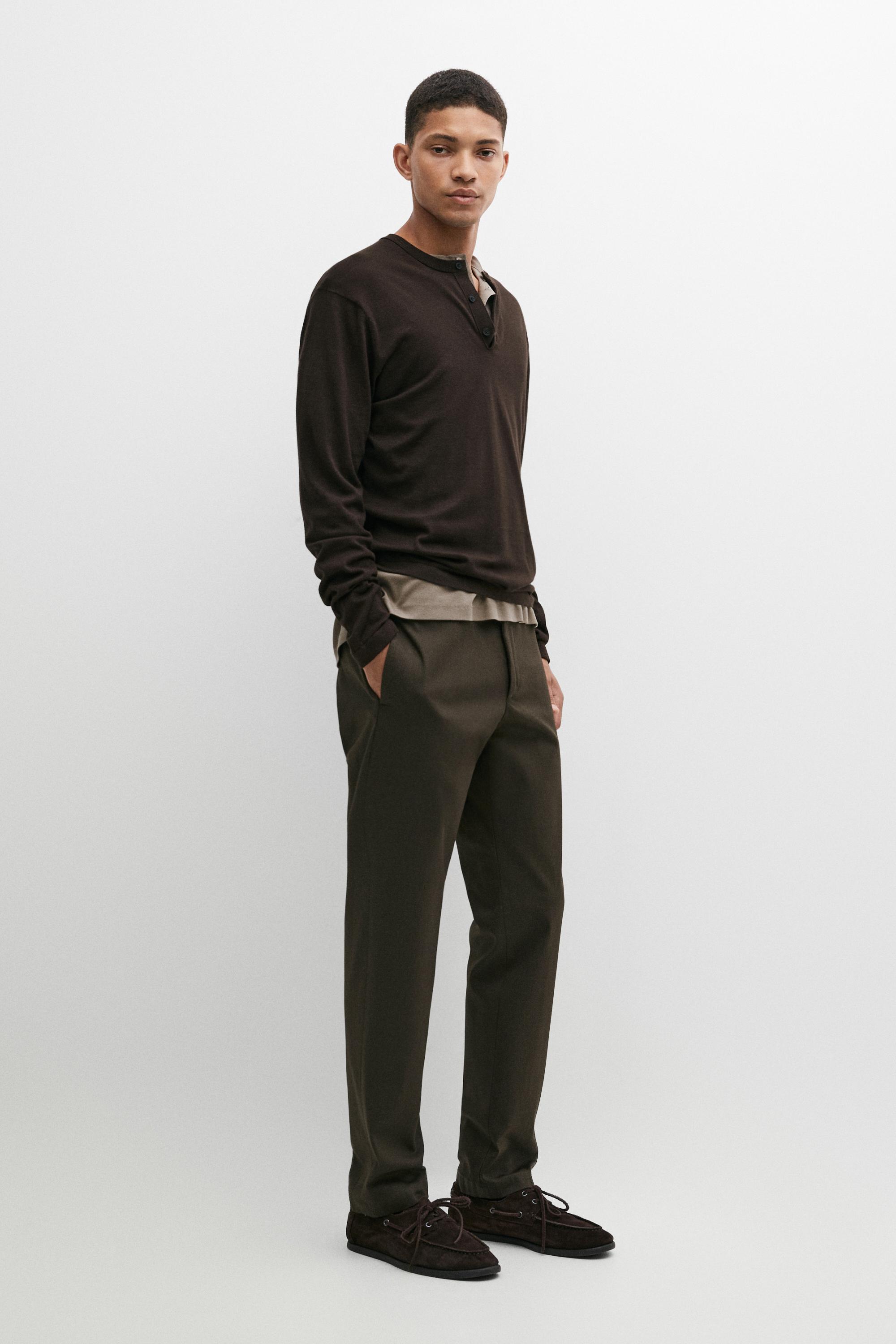 Slim fit pants