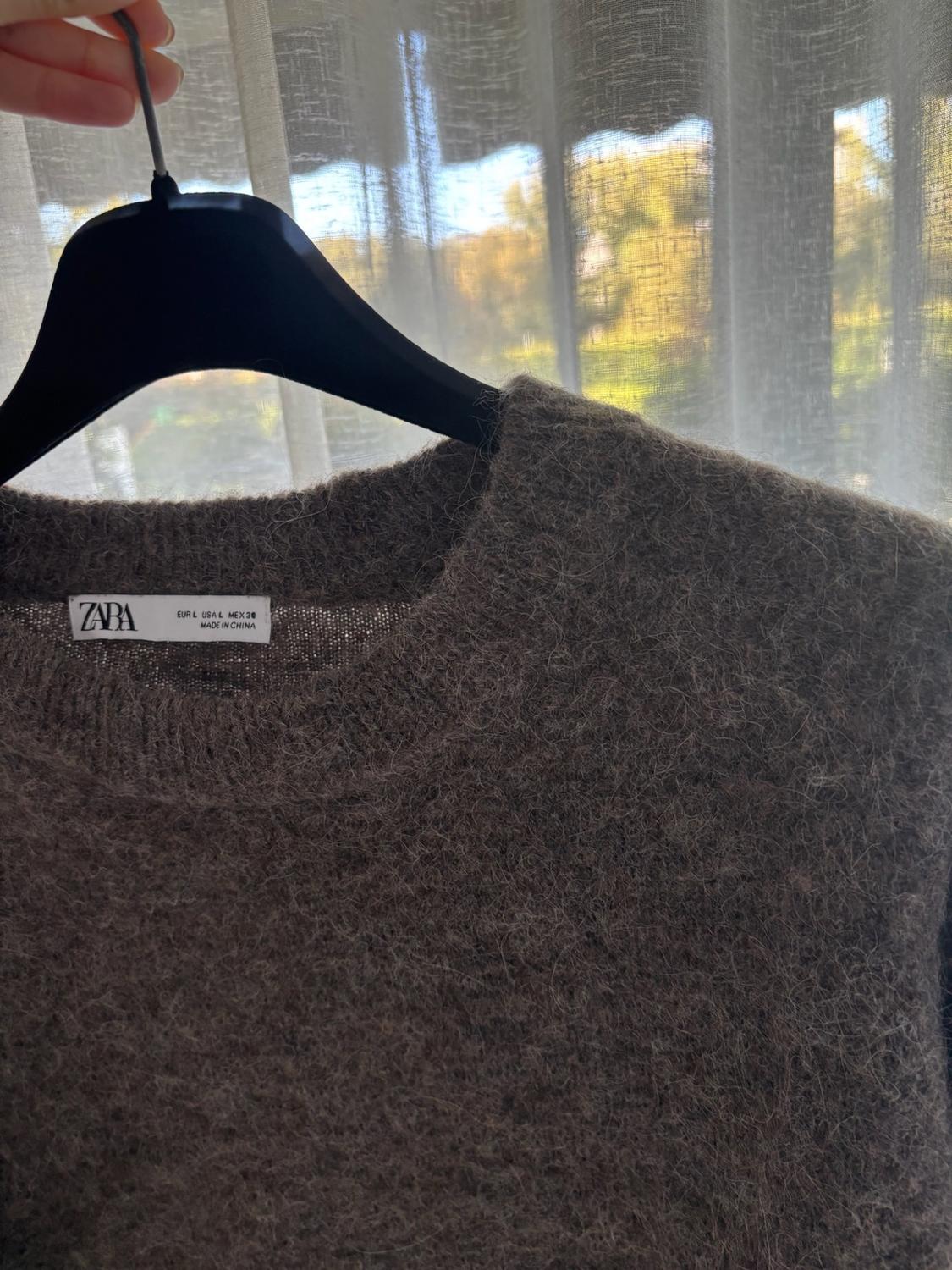 PLAIN KNIT SWEATER - Image 3