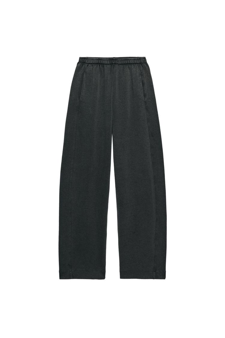 Pantalon interlock lavado
