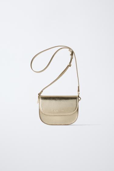 MINI CROSSBODY BAG - Golden by Zara - Image 0