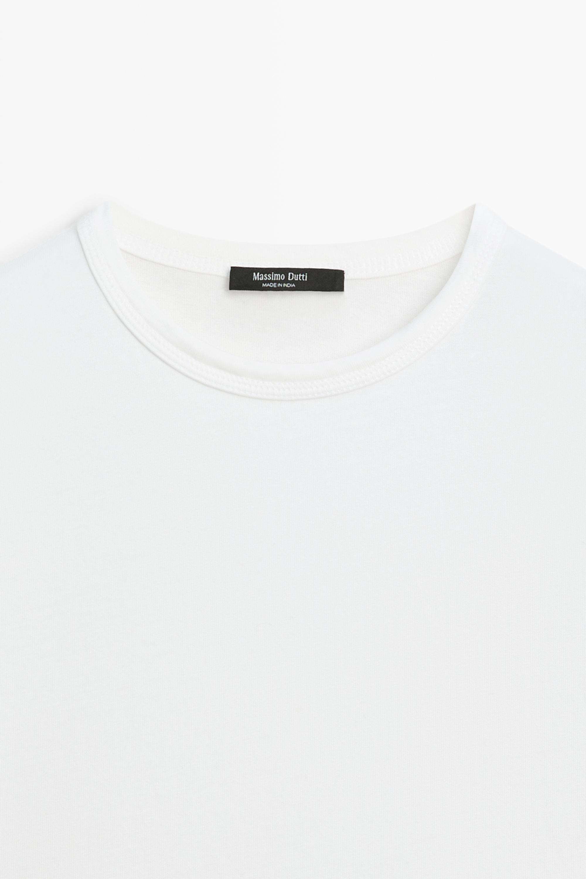 T-shirt manches courtes 100 % coton
