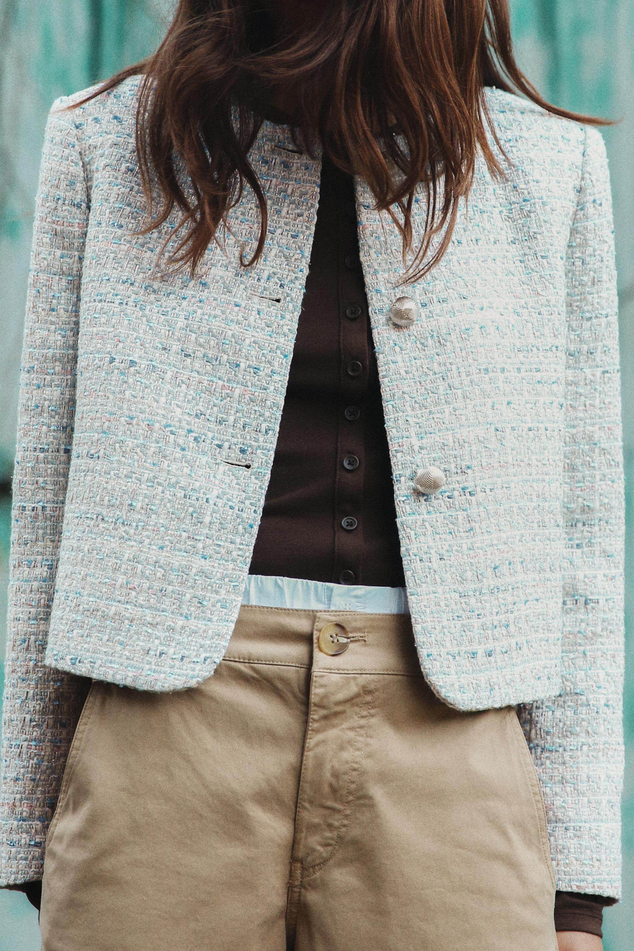 SHORT TEXTURED JACKET