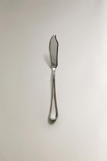 Zara SHINY STEEL FISH KNIFE - 青灰色 - 圖片 0