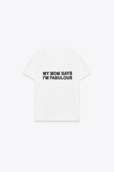 SLOGAN T-SHIRT - white by Zara - Image 0
