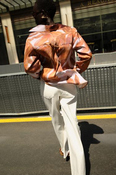 PRINTED SATIN SHIRT - Multicoloured by Zara - Image 2