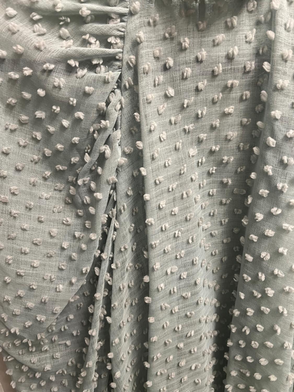 SEMI-SHEER TEXTURED BLOUSE - Image 3