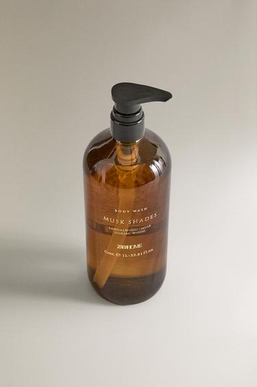 (1 L) SAVON LIQUIDE POUR LE CORPS MUSK SHADES - Jaune clair de Zara - Image 1