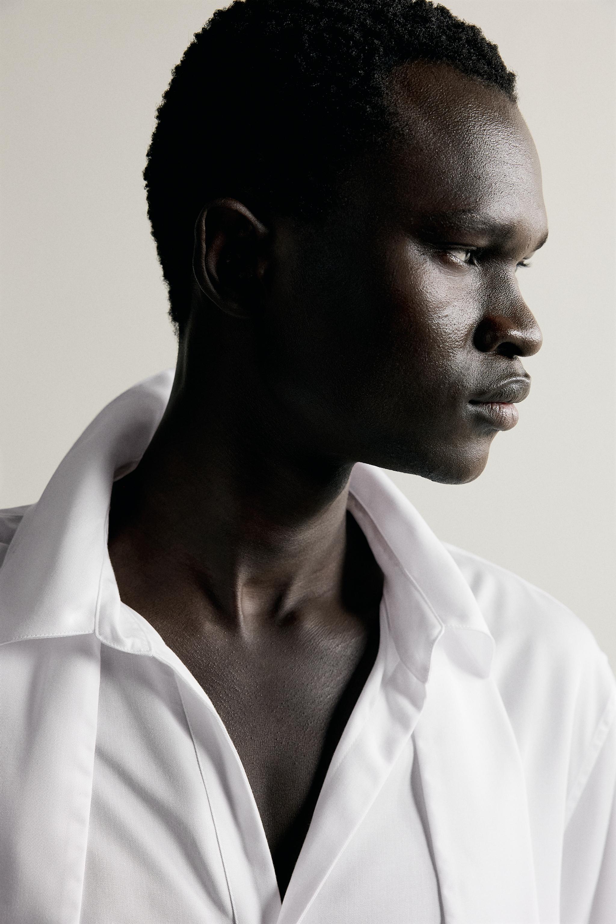 CHEMISE RELAXED FIT FLUIDE À NŒUD