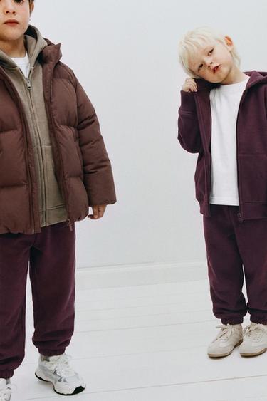 بنطلون JOGGER سادة - عقيقي الخاص بـ Zara