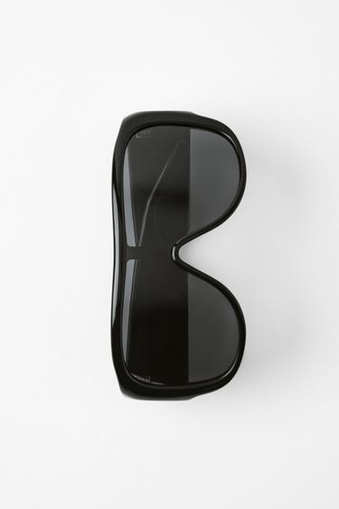 LENTES DE SOL AVIADOR PANTALLA - Negro de Zara