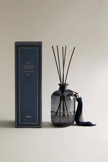 (480 ML) LUMINOUS SAFFRON REED DIFFUSERS — Mustard 1