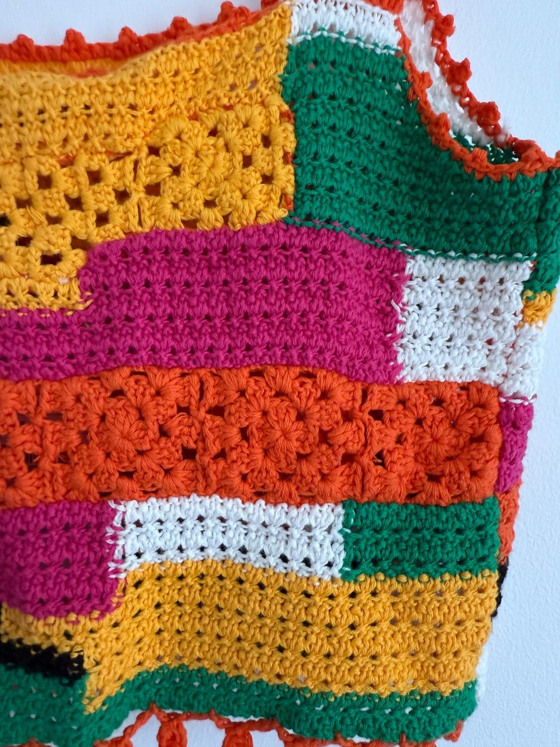 PATCHWORK CROCHET TOP - LIMITED EDITION - Image 3
