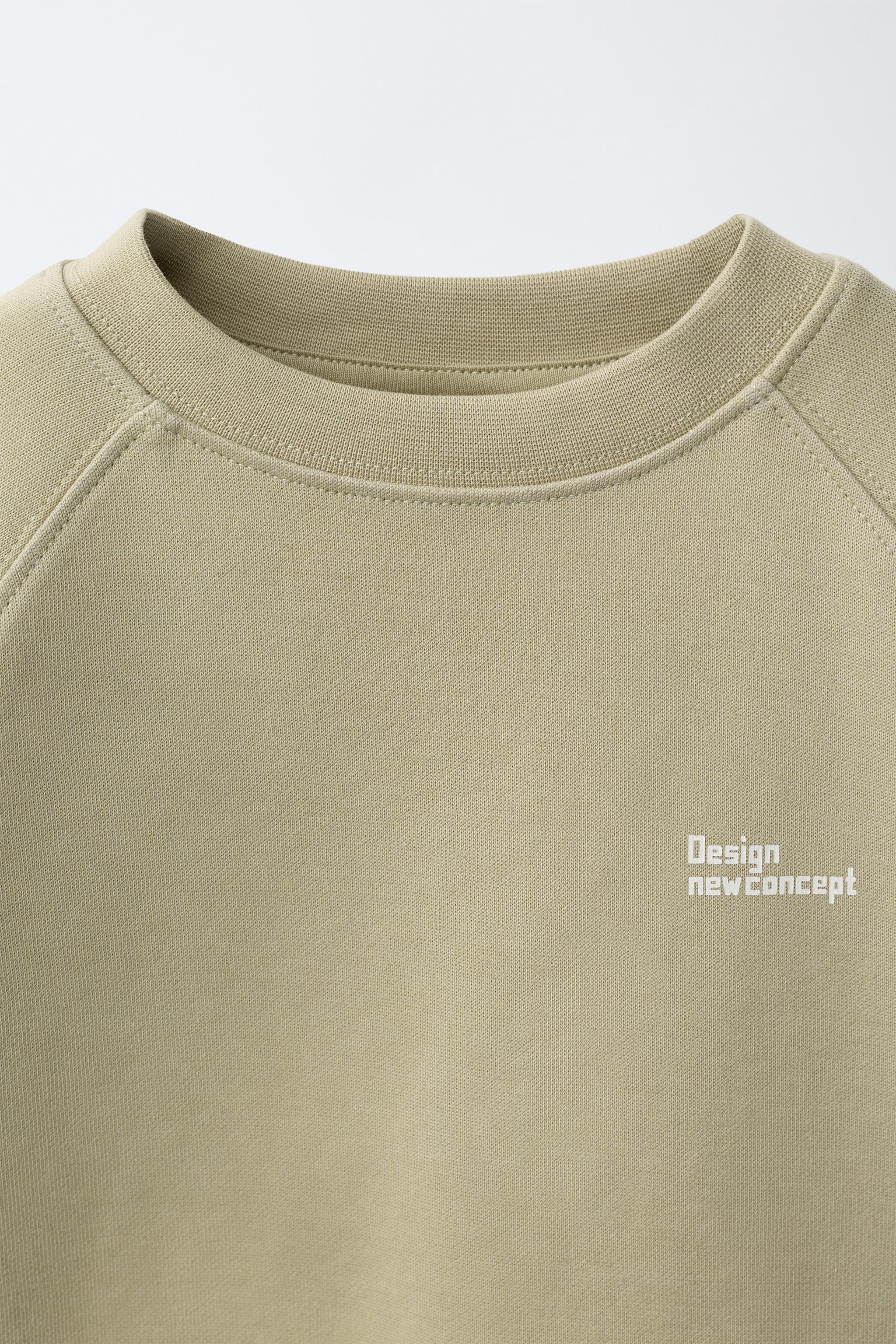 Детские шорты Zara INTERLOCK T-SHIRT AND SHORTS JOGGING SET — фото 4