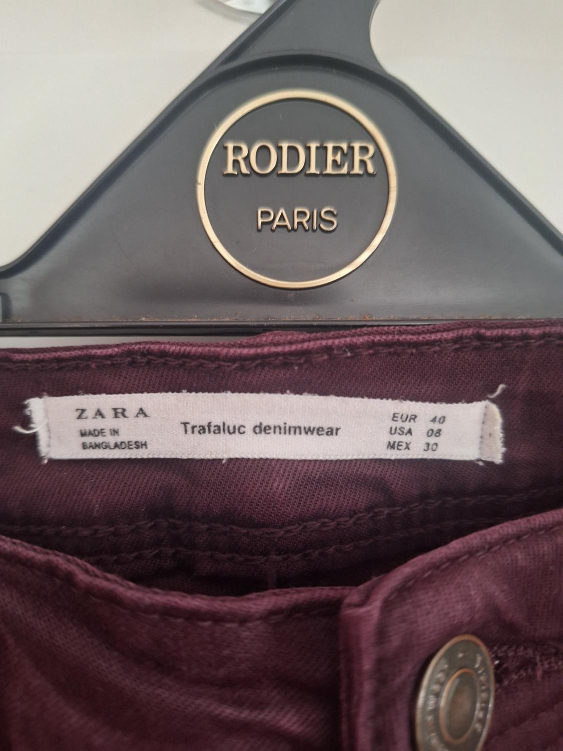 PANTALON PITILLO BURGUNDY 40 - Image 4