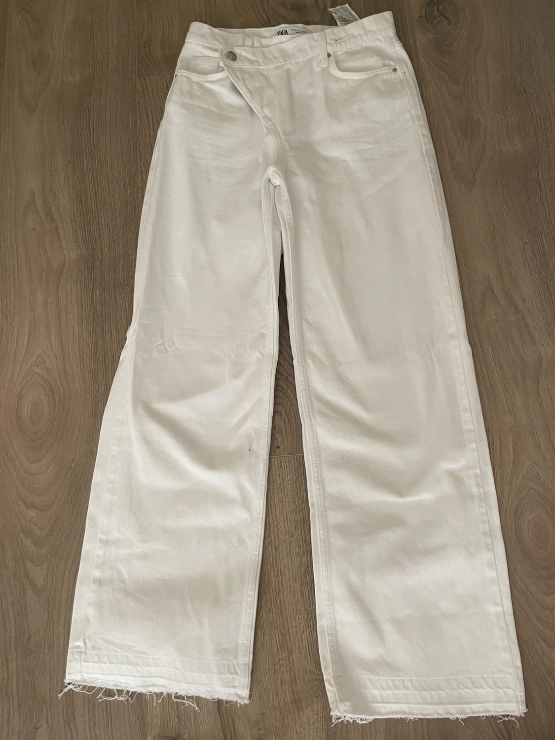 HIGH RISE Z1975 WRAP FRONT WIDE LEG JEANS - Image 4