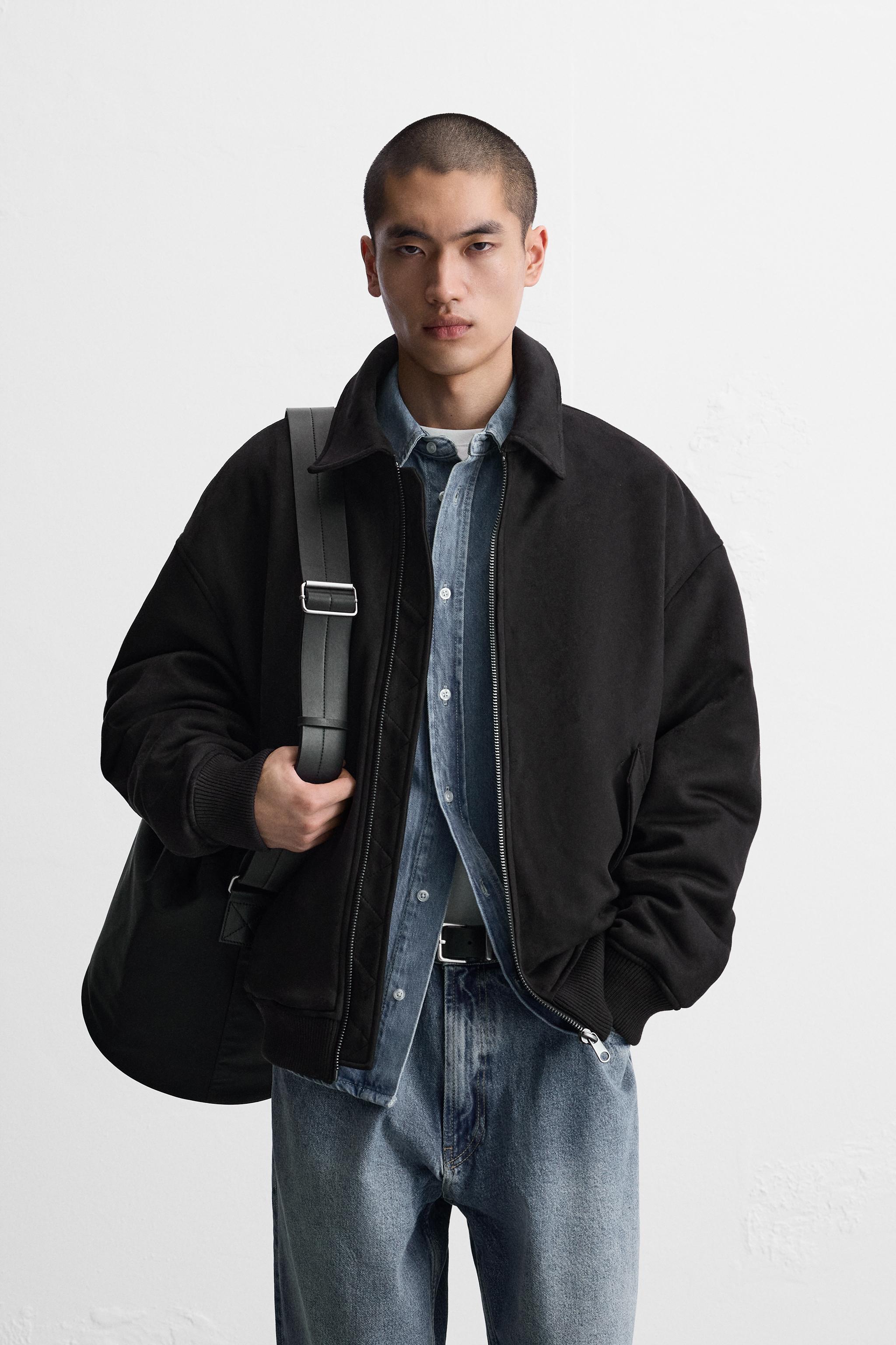 ZARA - 新品 ZARA フェイクファーボンバージャケット Lサイズの