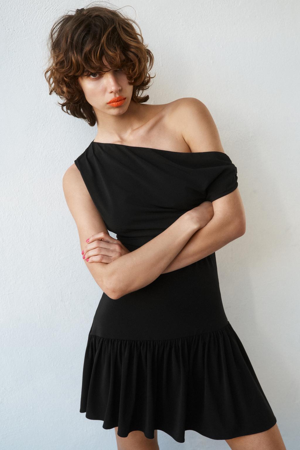 ASYMMETRIC SHORT DRESS