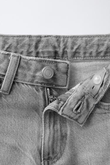 WIDE-LEG JEANS - Grey by Zara - Image 2