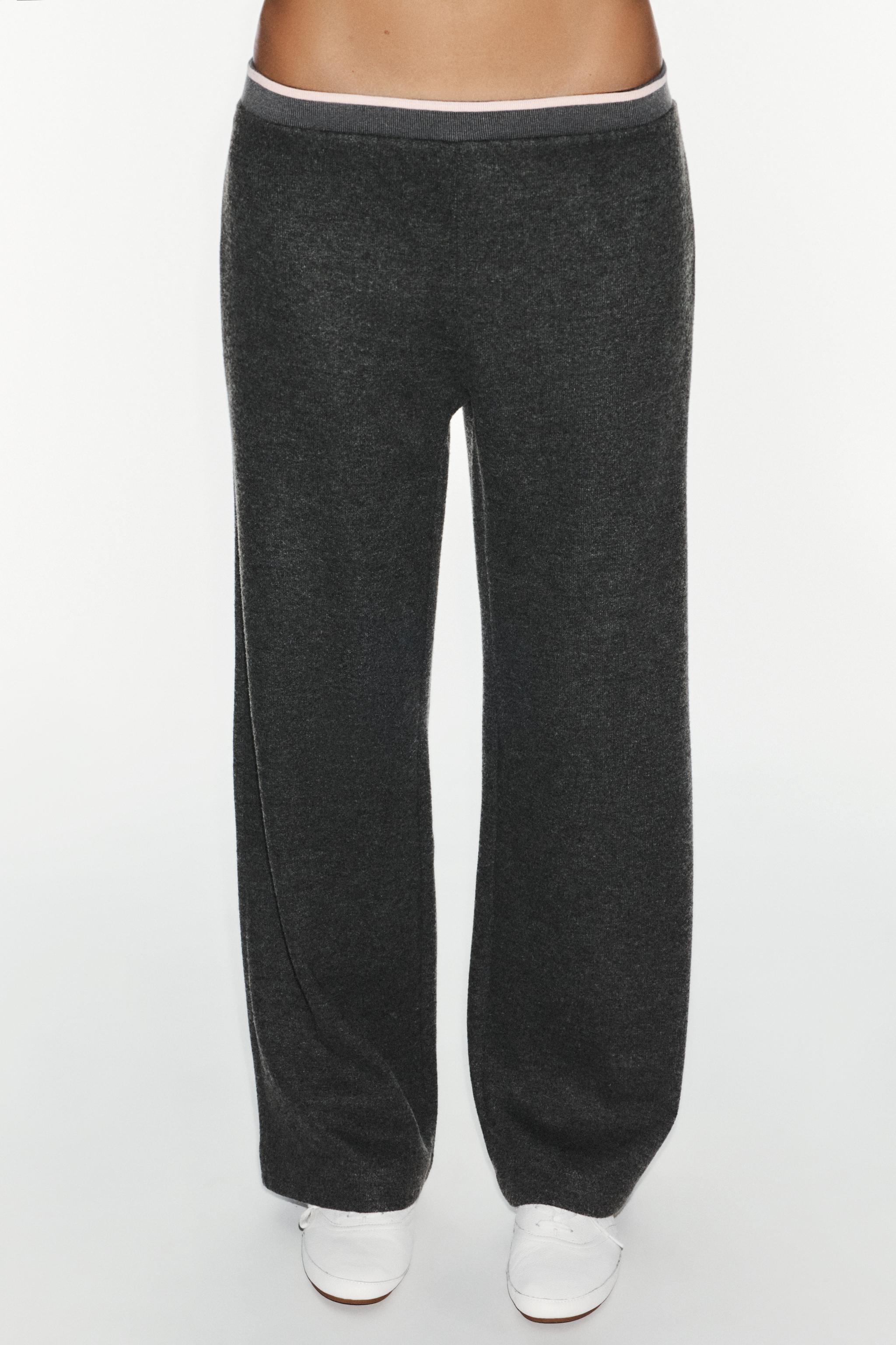 SOFT PANTS WITH CONTRAST STRIPE