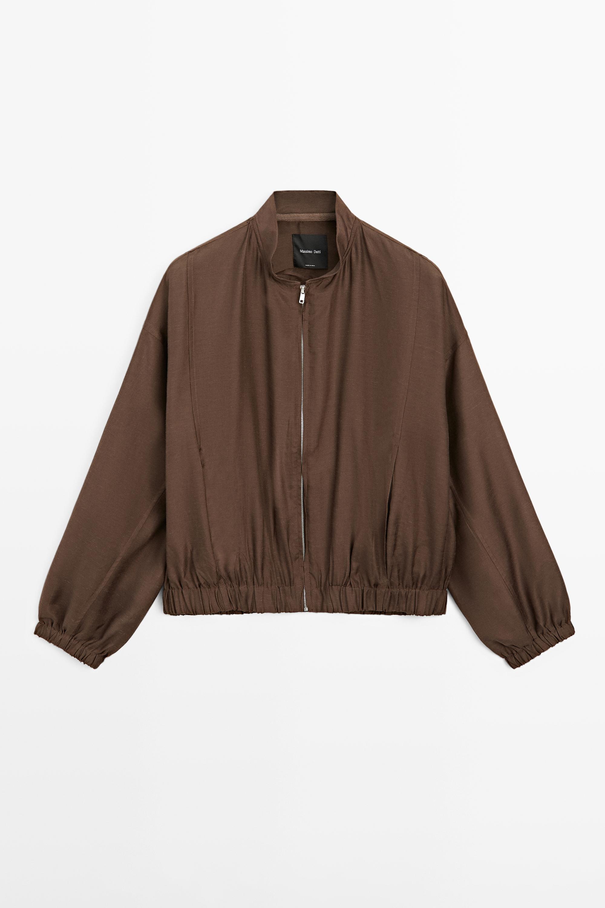 Veste bomber fluide
