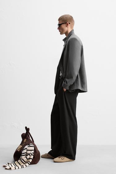 BLAZER DE COSTUME LIMITED EDITION - Gris de Zara - Image 3