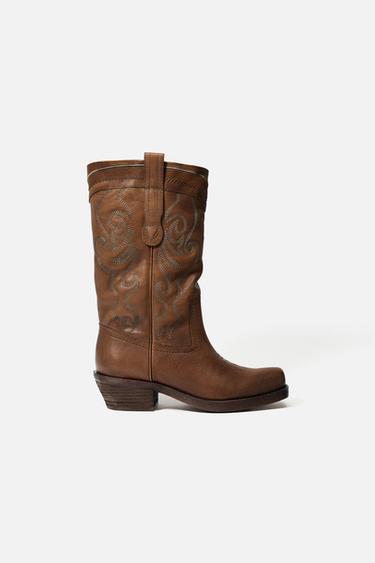 BOTA CAMPERA PEL - Torrado escuro de Zara