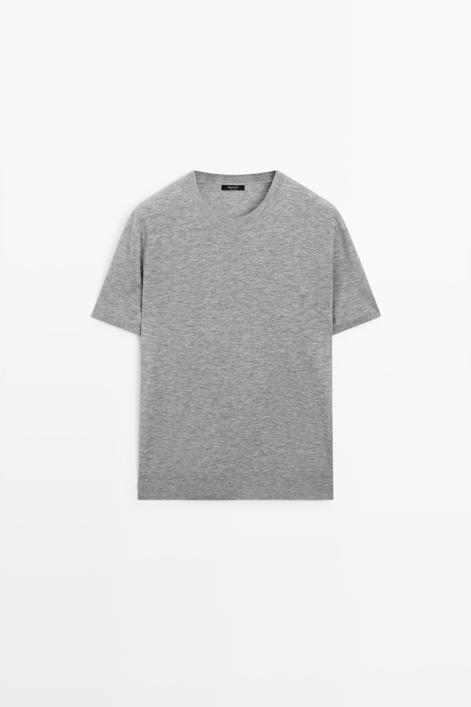Pull en maille fine à manches courtes