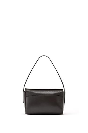 MINI BOLSA PIEL LIMITED EDITION - Gris de Zara