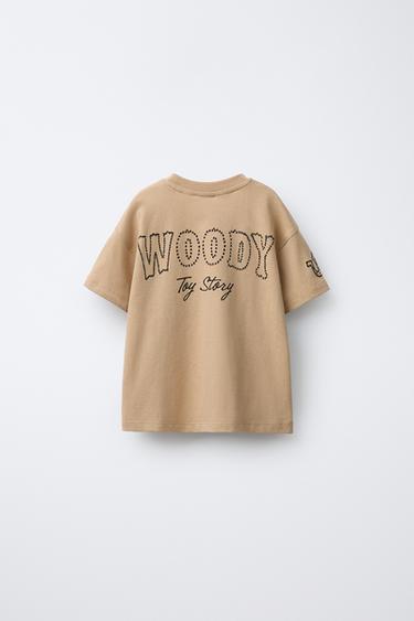 ÁO PHÔNG HỌA TIẾT TOY STORY © DISNEY PIXAR - Màu nâu nhạt từ Zara