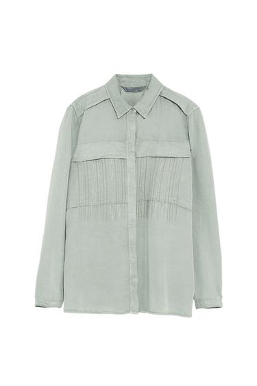 FRINGED SHIRT