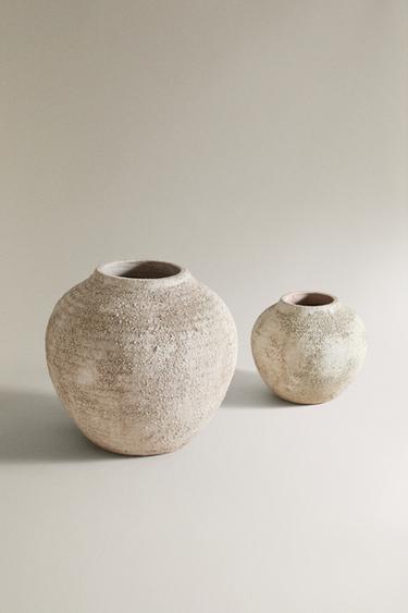 CERAMIC VASE - Grey by Zara