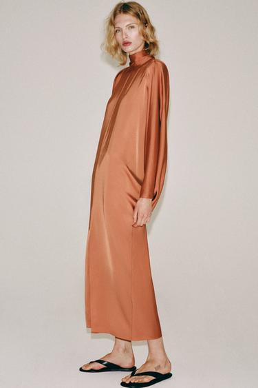 ZW COLLECTION TUNIC DRESS - Russet by Zara