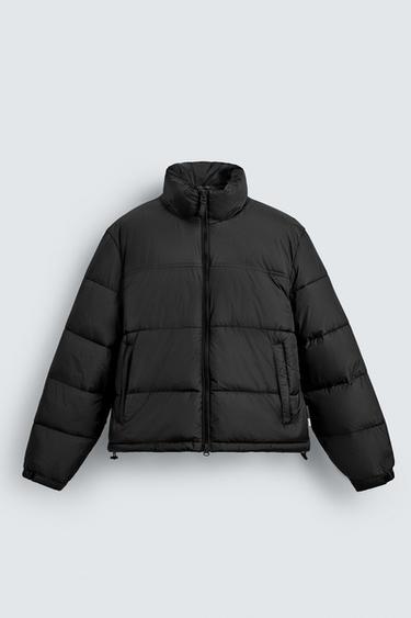 RELAXED FIT PADDED JACKET - Black by Zara - Image 6