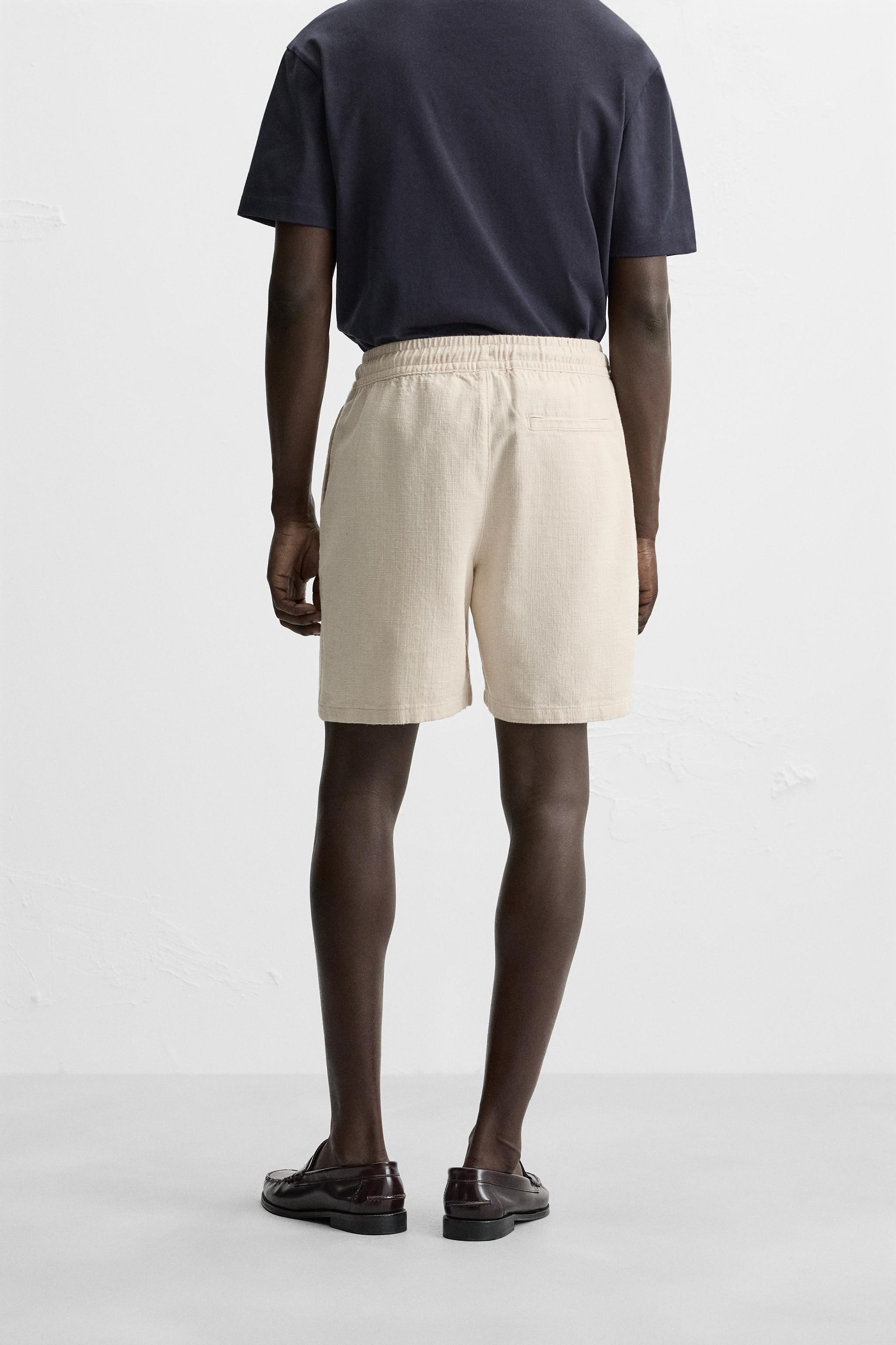 ☆ドイツ発*ZARA*新作*テクスチャールーズフィットパンツ/BL☆ 04169352083-p.jpg?ts=1736509950580
