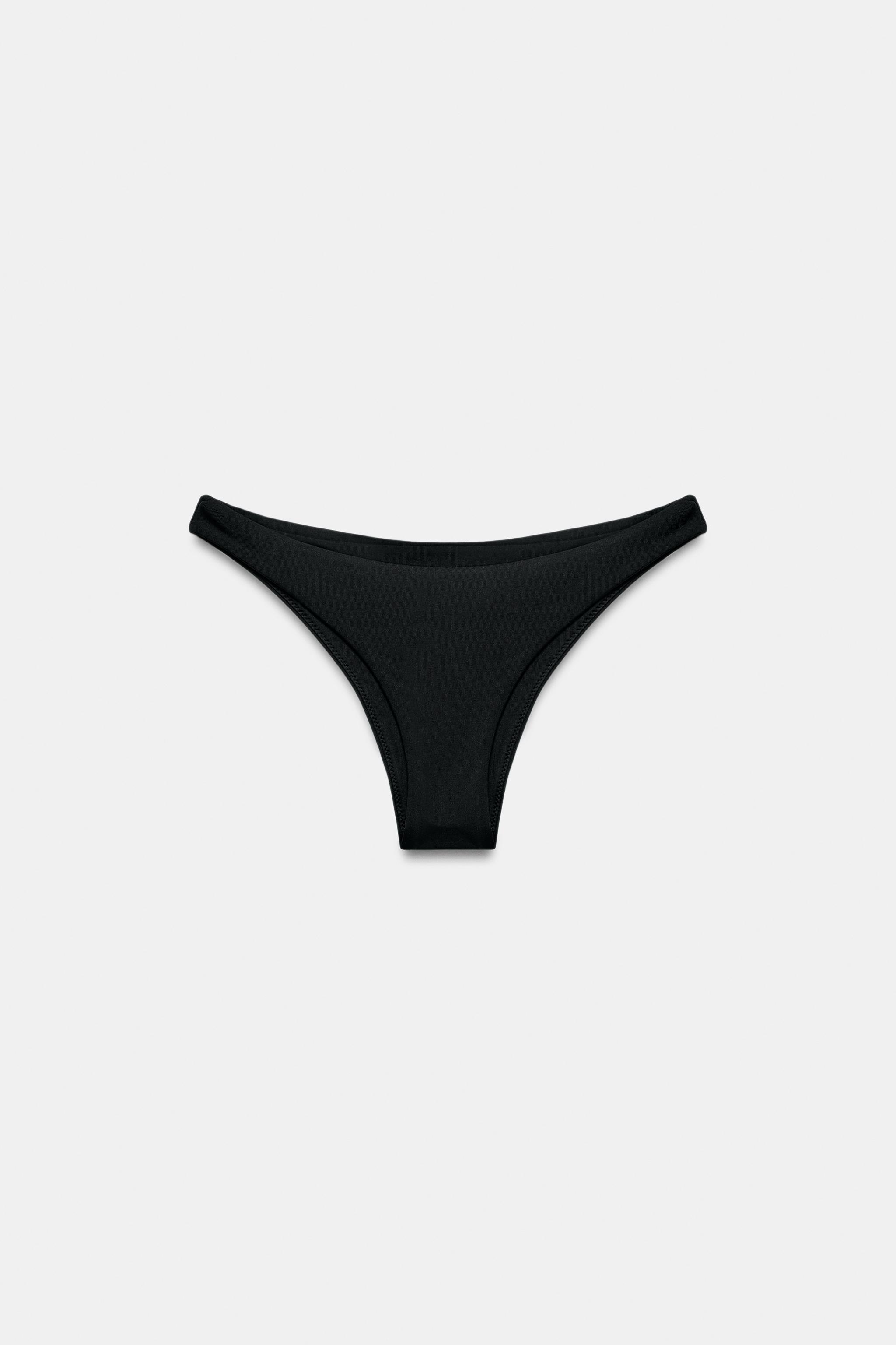 BASIC BIKINI BOTTOMS — Black