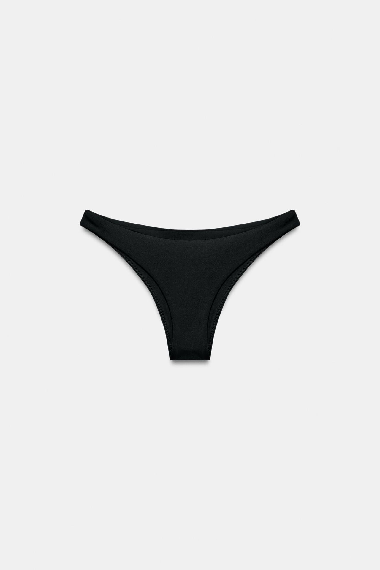 BASIC BIKINI BOTTOMS — Black