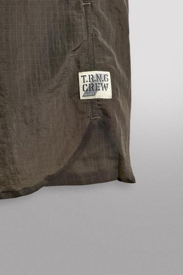 SHORT 2 EN 1 TRAINING - Marron de Zara - Image 8