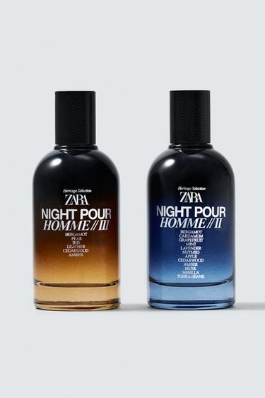 NIGHT POUR HOMME II + III EDP 2X100ML (3.4 FL. OZ) - pé tinta da Zara