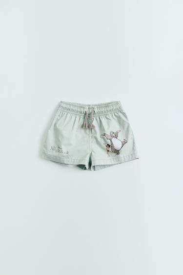 6 MONTHS-6 YEARS/ THE JUNGLE BOOK © DISNEY SWIM SHORTS - Light green by Zara