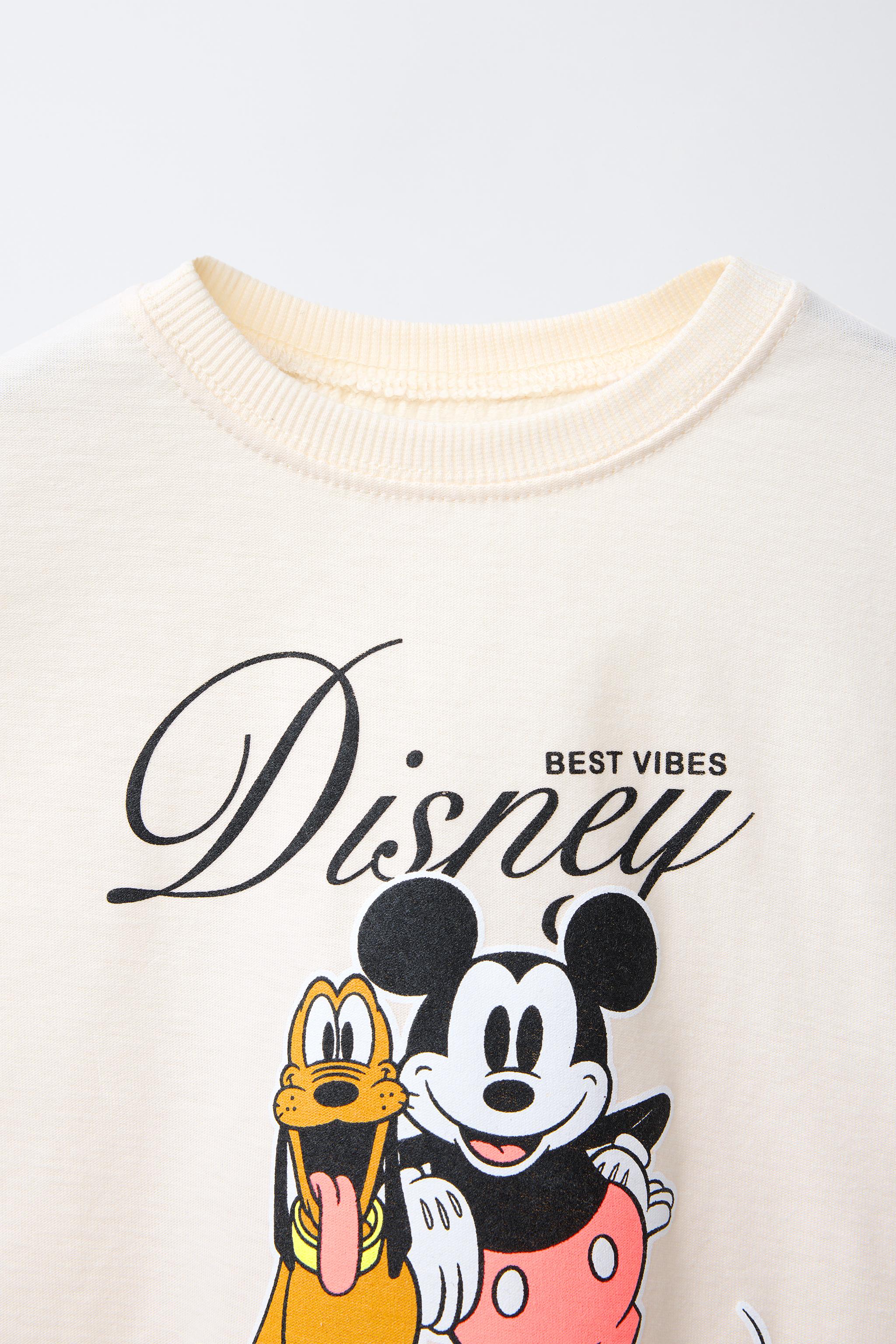 ZARA KIDS - ザラ ベビー ディズニー ミッキー ミニー 長袖 T