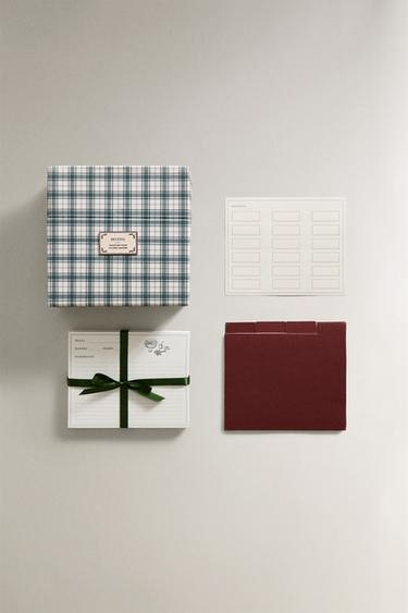 CAJA RECETAS TARJETAS NAVIDAD - Verde de Zara - Imagen 0