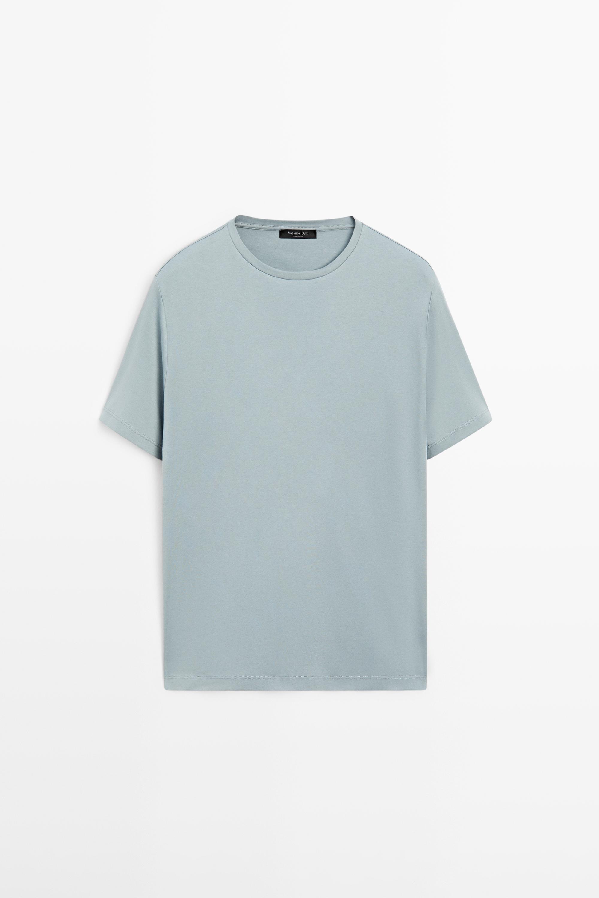 T-shirt à manches courtes en coton mélang