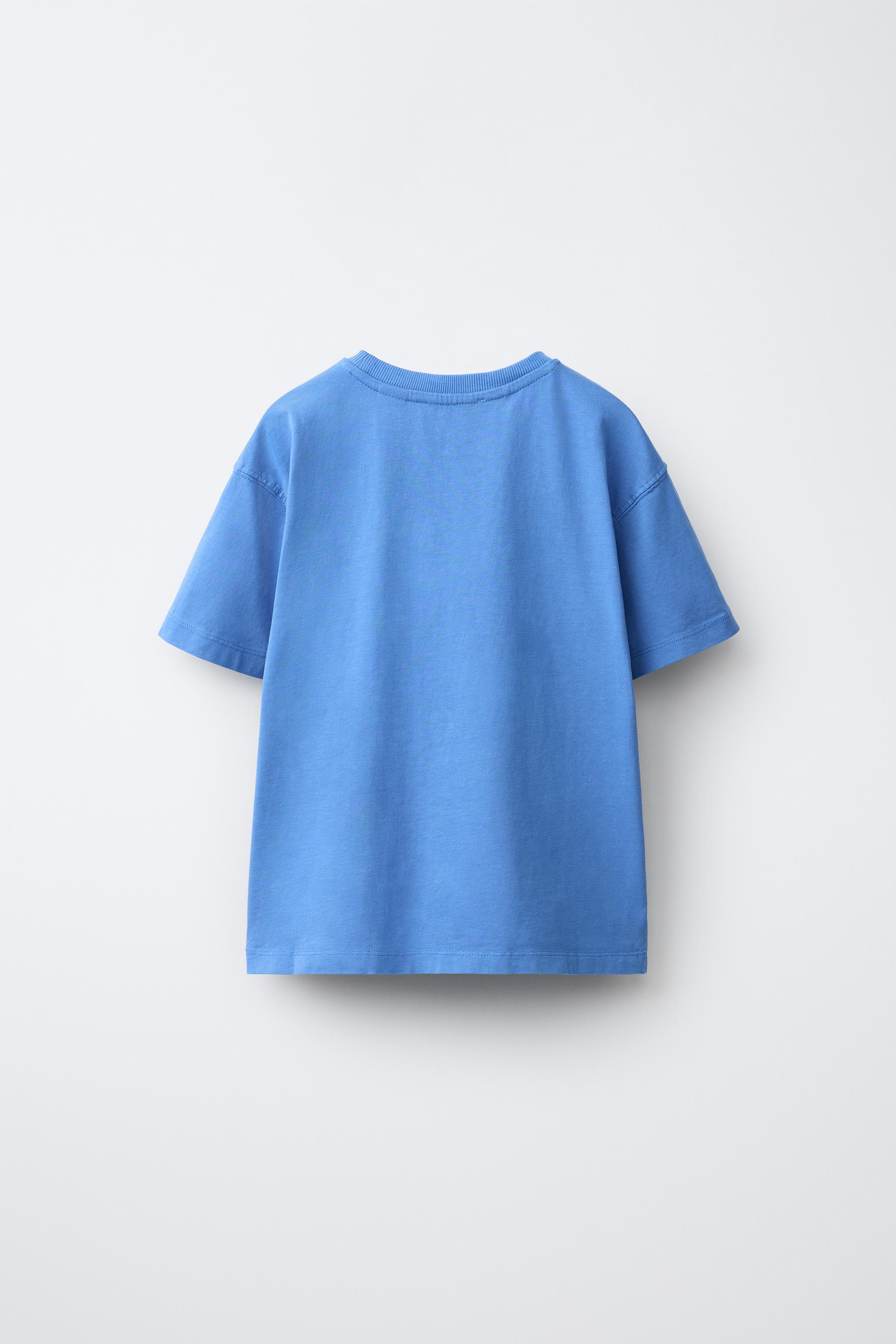 6-14歳/ テキストパッチパジャマ - 濃青 | ZARA Japan / 日本