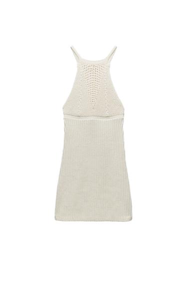 SHORT KNIT DRESS